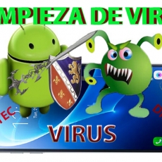 LIMPIEZA DE VIRUS CELULAR